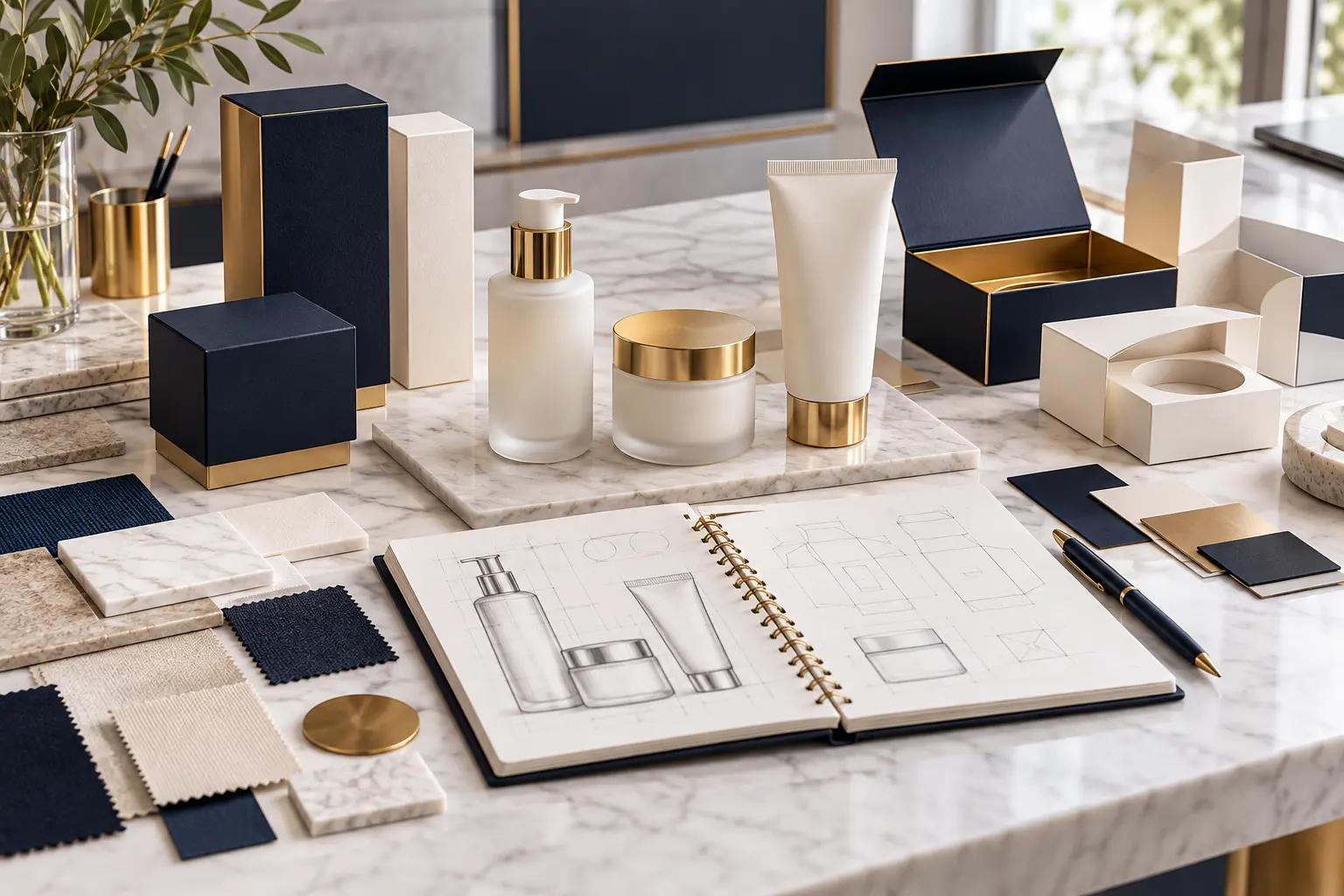 Product and packaging development studio for a private-label brand